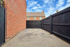 Gated Driveway- click for photo gallery